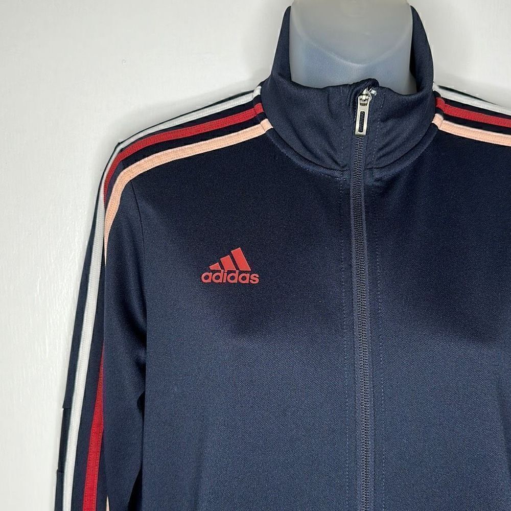 Adidas Women's AFS Tiro Track Jacket Dark Navy Small - Picture 7 of 10